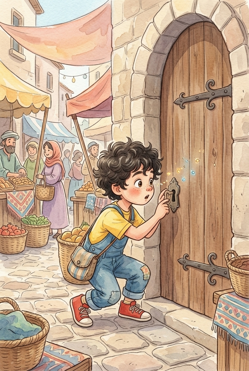 The Whispering Market Door