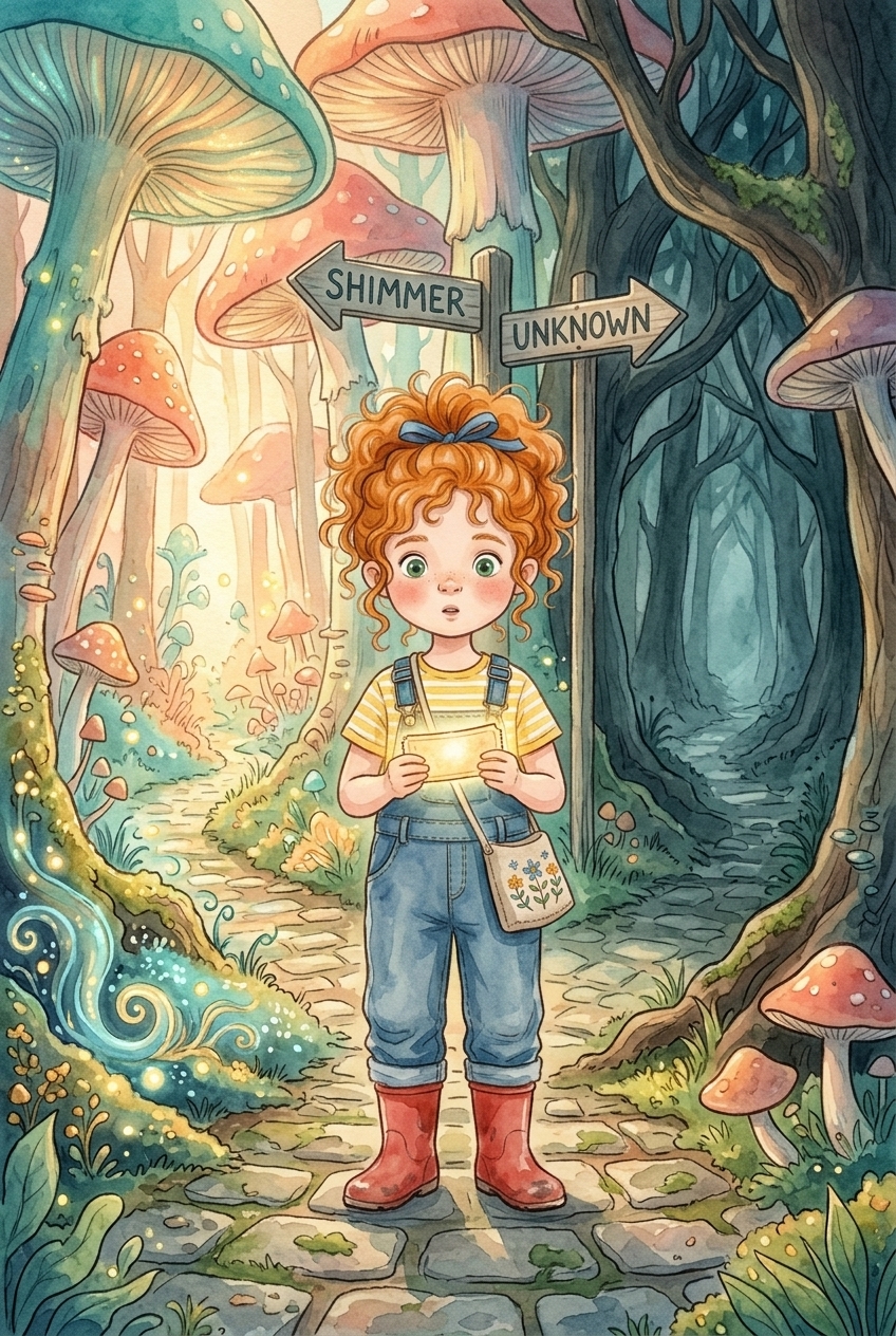 The Shimmering Path and the Undrawn Map