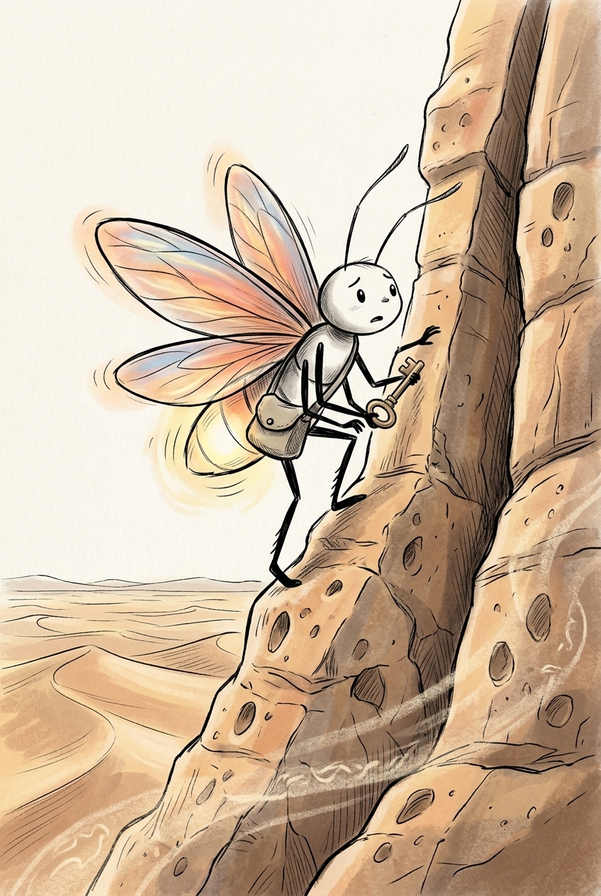 The Firefly and the Whisper of the Sands