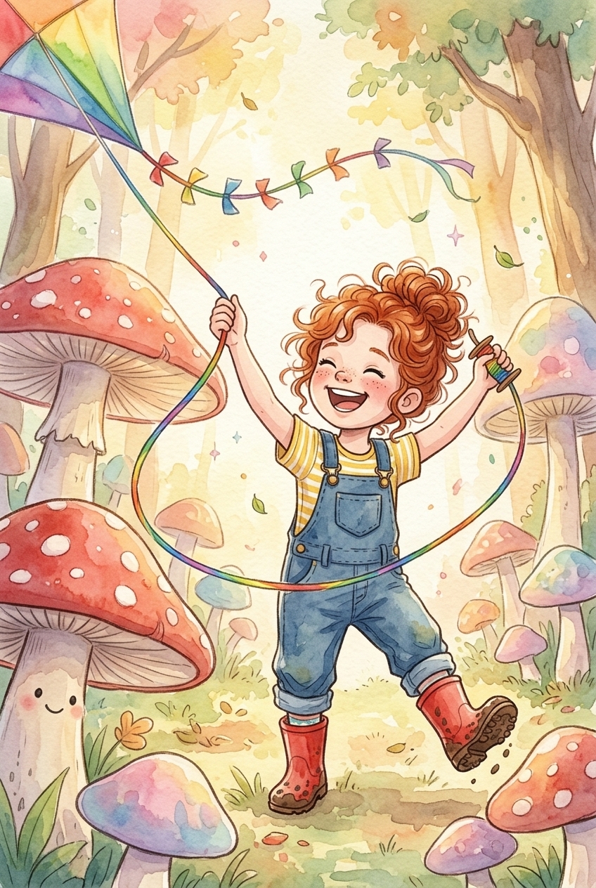 The Mushroom Grove's Giggle Kite